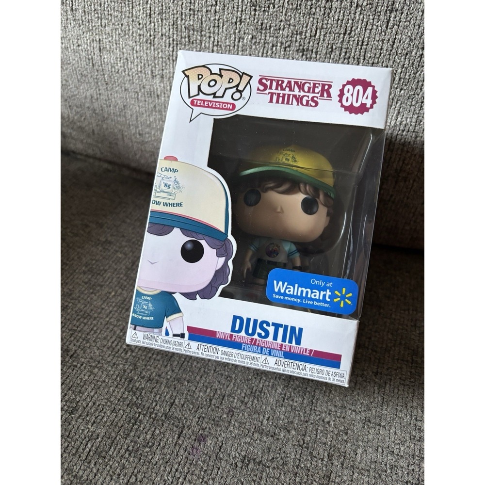 Funko Pop! Vinyl: Stranger Things - Dustin - Walmart (Exclusive) #804